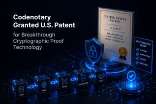 Codenotary Granted U.S. Patent