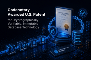 Codenotary Awarded U.S. Patent