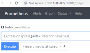 Prometheus Graph Page